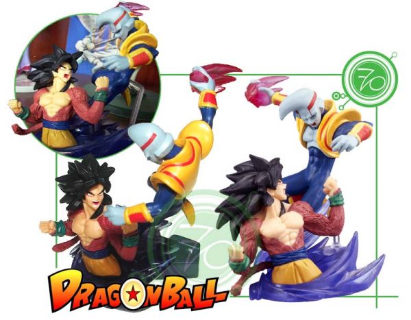 Super Saiyajin 4 Goku vs. Baby