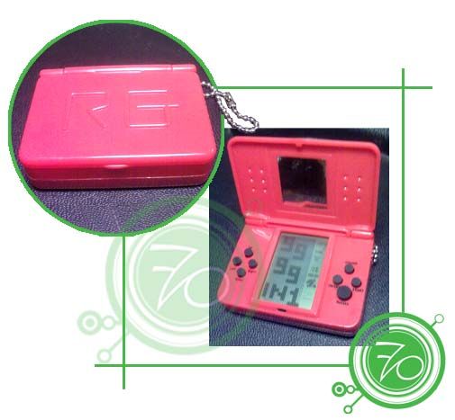 Mini game Tetris chaveiro